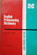 English Pronuoncing Dictonary / Daniel Jones