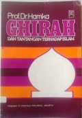 Ghirah dan tantangan terhadap islam / Hamka