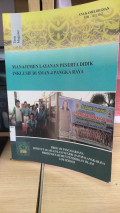 Manajemen layanan peserta didik inklusif di SMAN 4 Palangka Raya / Ana Kameloh Dian