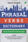 Prasal verbs dictionary / Joko s. kahhar