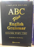 ABC Plus English Grammar : Accurate, Bright, Clear / Rudy Hariyono