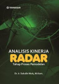 Analisis kinerja RADAR , tahap proses Pemodelan