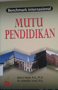 Benchmark Internasional Mutu Pendidikan