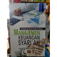 Manajemen keuangan syari'ah / Dadang Husen Sobana