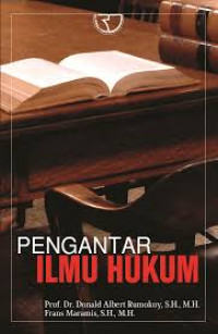Pengantar Ilmu Hukum /Donald Albert Rumokoy
