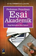 Pedoman Penulisan Esai Akademik Bagi Mahasiswa Ilmu Hukum