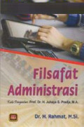 Filsafat Administrasi / Rahmat