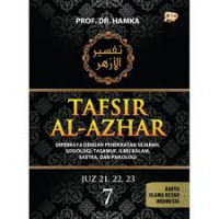 Tafsir Al-Azhar [Jilid 7] : Juz 21, 22, 23