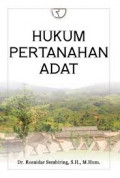Hukum Pertanahan Adat / Rosnidar Sembiring