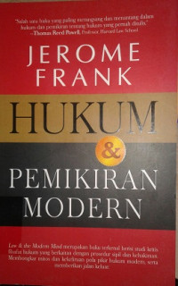 Hukum  dan Pemikiran Modern