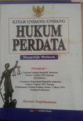 Kitab Undang - Undang Hukum Perdata /Burgerlijk Wetboek