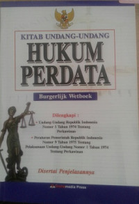 Kitab Undang-Undang Hukum Perdata /Burgerlijk Wetboek