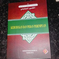 Kedudukan dan Peran Perempuan (Tafsir Al-Qur'an Tematik Jilid 2)