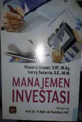 Manajemen Investasi / Khaerul Umam