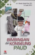 Bimbingan dan konseling PAUD / Khamim Zarkasih Putro