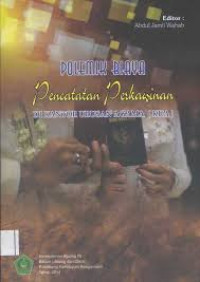 Polemik Biaya Pencatatan Perkawinan di Kantor Urusan Agama (KUA)