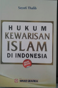 Hukum Kewarisan Islam di Indonesia (Edisi Revisi) /  Sayuti Thalib