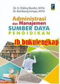 Administrasi dan manajemen sumber daya pendidikan