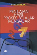 Penilaian Hasil Proses Belajar Mengajar
