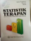Statistik Terapan Untuk Penelitian Ilmu-Ilmu Sosial