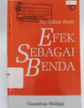 Efek Sebagai Benda