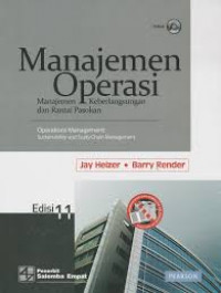 Manajemen Operasi: manajemen keberlangsungan dan rantai pasokan