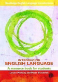 Introducing English Language: a resource book for students