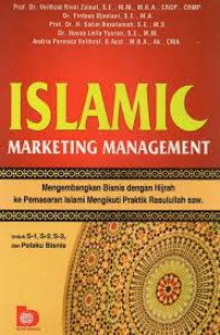 Islamic marketing management / Veithzal Rivai zainal