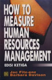 How to Measure Human Resources Management [Edisi Ketiga]