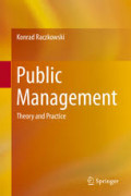 Public Management: theory and practice