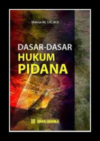 Dasar-dasar Hukum Pidana
