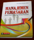 Manajemen Pemasaran :  Analisis untuk perancangan strategi pemasaran