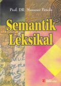 Semantik Leksikal /Mansoer Pateda