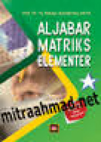 Aljabar Matriks Elementer