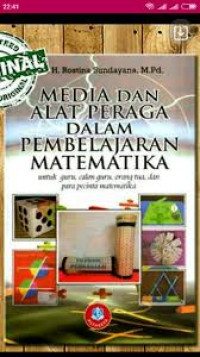 Media dan alat peraga dalam pembelajaran matematika