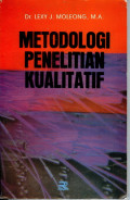 Metodologi Penelitian Kualitatif /  Lexy J.Moleong