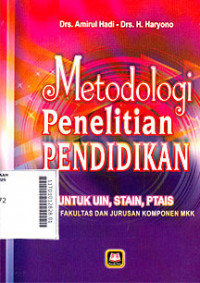 Metodologi Penelitian Pendidikan