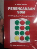 Perencanaan SDM Untuk Organisasi Profit Yang Kompetitif / Hadari Nawawi