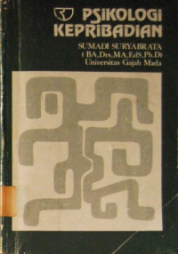 Psikologi Kepribadian / Sumadi Suryabrata