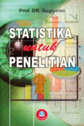 Statistika Untuk Penelitian / Sugiyono