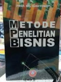 Metode Penelitian Bisnis / Sugiyono