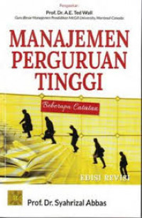 Manajemen Perguruan Tinggi: beberapa catatan