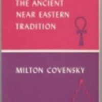 The Ancient near eastern tradition