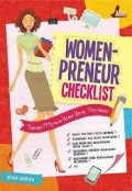 Women Preneur Checklist