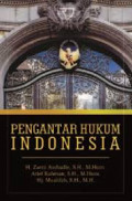 Pengantar hukum Indonesia / Zaeni Asyhadie