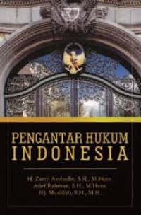 Pengantar Hukum Indonesia