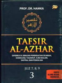 Tafsir Al-Azhar [Jilid 3] : Juz 7, 8, 9