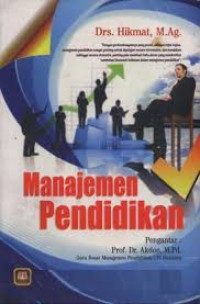 Image of Manajemen Pendidikan / Hikmat